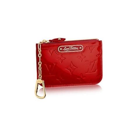 louis vuitton pochette cles pouch in cherry monogram vernis|louis vuitton accessories monogram.